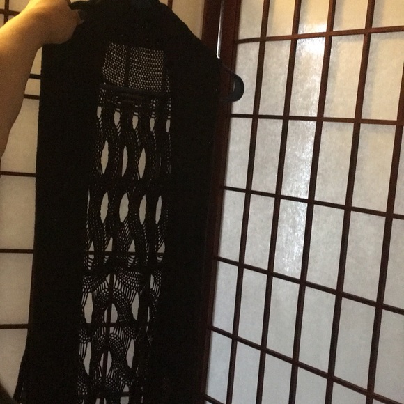 Black sleeveless cardigan by BCBG MAXAZRIA - Picture 4 of 5